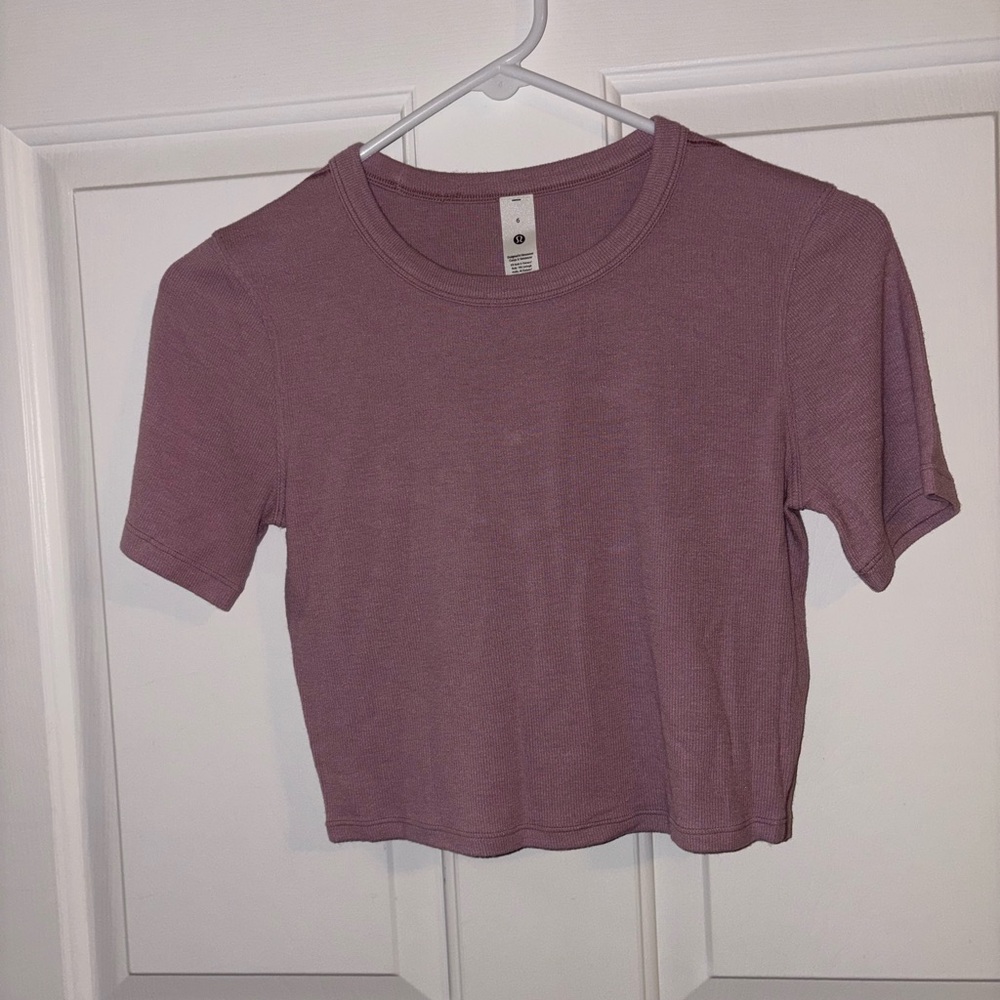 Lululemon Hold Tight Cropped T-Shirt NWOT